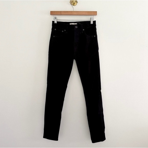 Madewell black skinny high rise denim jeans - Picture 3 of 3